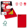 Etichetta adesiva C/509 rosso 100fg A4 210x148,5mm (2et/fg) Markin