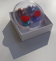 Set 4 tasti 3D Alien