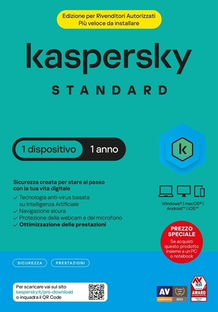 KASPERSKY PLUS 1 DEV 1Y SUPERSLIMBOX IT ATT