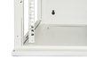 ARMADIO RACK 10" 6 UNITA' IN ACCIAIO COLORE GRIGIO CON FIANCHI APRIBILI