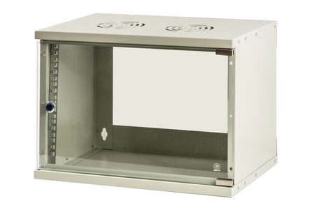 ARMADIO RACK 19" 6 UNITA' (A)350 X (L)500 X (P)320 GRIGIO