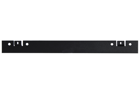 ARMADIO RACK 19" 9 UNITA' DA MURO A) 500 x (L) 600 x (P) 450 NERO DISASSEMBLATO PORTA VETRO