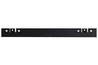 ARMADIO RACK 19" 9 UNITA' DA MURO A) 500 x (L) 600 x (P) 450 NERO DISASSEMBLATO PORTA VETRO