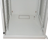 ARMADIO RACK 19" 12 UNITA' DA MURO PER RETI (A)620 X (L)540 X (P) 450 MM COLORE GRIGIO PORTA VETRO