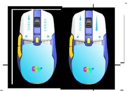 Copertura di ricambio Happy set per Mouse Cortek KROM
