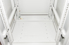 ARMADIO RACK 19" 27U (A)1388 (L)600 (P)1000 COLORE GRIGIO PORTA METALLO TRAFORATA