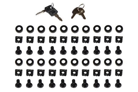 ARMADIO RACK 19" PER RETI 32U (A)1610, (L)600, (P)800 COLORE NERO PORTA VETRO DISASSEMBLATO