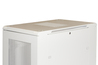 ARMADIO RACK 19" PER RETI 37U (A)1833, (L)600, (P)1000 COLORE GRIGIO PORTA TRAFORATA DISASSEMBLATO