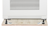 ARMADIO RACK 19" 42U (A)2055, (L)600, (P)1000 COLORE GRIGIO PORTA TRAFORATA