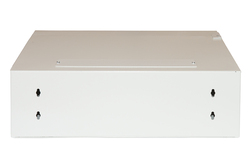 ARMADIO RACK 19" 3U PROFONDITA' 360 MM COLORE GRIGIO CON PORTA VETRO (AxPxL) CM 16x36x54