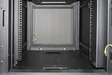 ARMADIO RACK 19 POLLICI 6U PER RETI DA ESTERNO CLASSE PROTEZIONE IP55 MISURE MM (L)600X(P)450X(A)333 GRIGIO CHIARO CON VENTOLE F