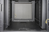 ARMADIO RACK 19 POLLICI 6U PER RETI DA ESTERNO CLASSE PROTEZIONE IP55 MISURE MM (L)600X(P)450X(A)333 GRIGIO CHIARO CON VENTOLE F