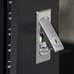 ARMADIO RACK 19" 6U PROFONDITA' 600 MM DA ASSEMBLARE GRIGIO DISASSEMBLATO SERIE EAVI