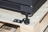 ARMADIO RACK 19" 42U (A)2055, (L)600, (P)600 COLORE NERO PORTA TRAFORATA