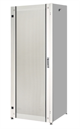 ARMADIO RACK PER RETI 19" 42U (A)2000, (L)600, (P)600 COLORE GRIGIO PORTA TRAFORATA SERIE EAVI