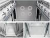 ARMADIO RACK PER RETI 19" 42U (A)2002, (L)600, (P)600 COLORE GRIGIO PORTA VETRO SERIE EAVI