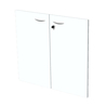 COPPIA ANTE in MELAMIN. x Mob.BASSO BIANCO - EASY