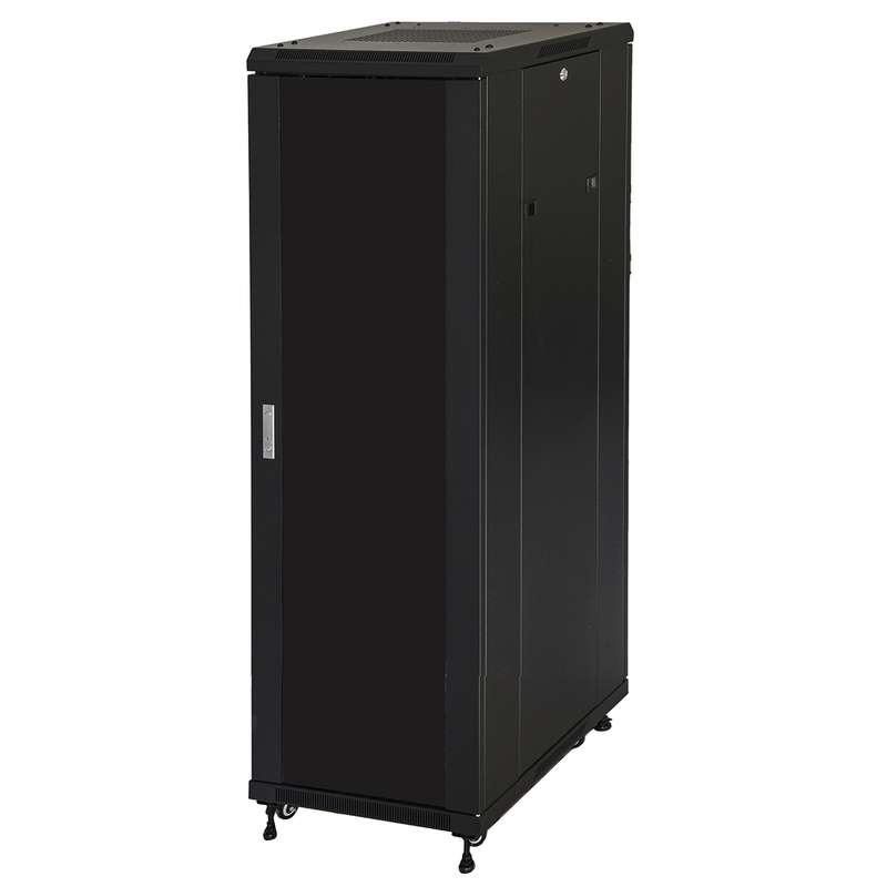armadio rack 19’’  42 unità largh. 600x prof. 800 ip30 nero