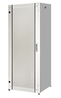 ARMADIO RACK 19 POLLICI 9U PER RETI DA ESTERNO CLASSE PROTEZIONE IP55 MISURE MM (L)600X(P)450X(A)467 GRIGIO CHIARO CON VENTOLE F