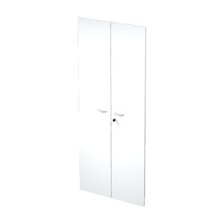 COPPIA ANTE in MELAMIN. x Mob.ALTO BIANCO - EASY