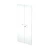 COPPIA ANTE in MELAMIN. x Mob.ALTO BIANCO - EASY