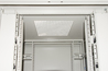 ARMADIO RACK 19" 9 UNITA' DA MURO PER RETI (A)485 X (L)540 X (P) 450 MM COLORE NERO PORTA VETRO