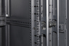 ARMADIO RACK 19" 9U CON PORTE TRAFORATE MM 510 (A), 600 (L), 450 (P) COLORE NERO