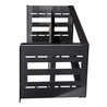 ARMADIO RACK 19 POLLICI 12U PER RETI DA ESTERNO CLASSE PROTEZIONE IP55 MISURE MM (L)600X(P)450X(A)600 GRIGIO CHIARO CON VENTOLE 