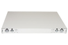 PANNELLO FIBRA OTTICA 19" CON 24 PORTE SC DUPLEX PROFONDITA' 250 MM GRIGIO CON ACCESSORI