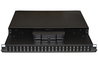 ARMADIO RACK 19" 12U LINK SERIE LIGHT COLORE GRIGIO CON PORTA VETRO (AxPxL) MM 600X400X530 RIPIANO INCLUSO
