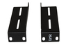 ARMADIO RACK 19" 15 UNITA' DA MURO (A)750X (L)540 X PROFONDITA' 600 MM. COLORE NERO PORTA VETRO