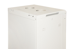ARMADIO RACK 19" 20 UNITA' DA MURO (A)995X (L)600 X PROFONDITA' 450 MM. COLORE GRIGIO PORTA VETRO