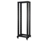ARMADIO RACK 19" PER RETI 32U (A)1610, (L)600, (P)800 COLORE GRIGIO PORTA VETRO DISASSEMBLATO