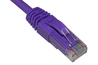 CAVO RETE CATEGORIA 6A NON SCHERMATO UTP AWG24 COLORE VIOLA HALOGENFREE MT 1