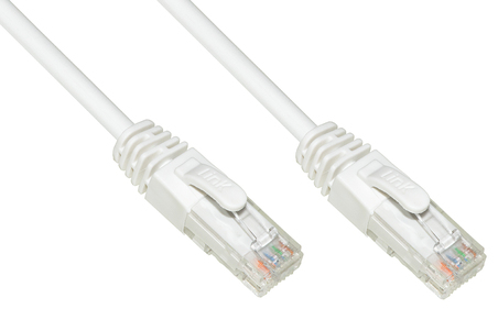 CAVO RETE CATEGORIA 6A NON SCHERMATO UTP AWG24 COLORE BIANCO HALOGENFREE MT 15