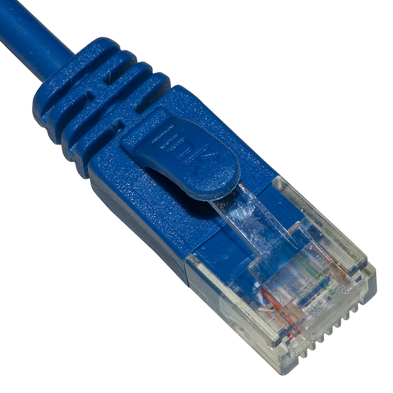 CAVO RETE CATEGORIA 6A NON SCHERMATO UTP AWG24 COLORE NERO HALOGENFREE MT 0,25