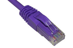 CAVO RETE CATEGORIA 6A NON SCHERMATO UTP AWG24 COLORE VIOLA HALOGENFREE MT 1
