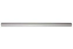 CONFEZIONE 7 CANALINE BOMBATE PASSACAVI CALPESTABILI DA PAVIMENTO PVC MT 1 DIMENSIONI MM 75x20 CON COPERCHIO SCORREVOLE (7 MT IN