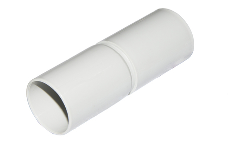 GIUNZIONE PER 2 TUBI DI CONDOTTA DIAMETRO 25 MM PVC LK80425