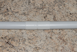 GIUNZIONE PER 2 TUBI DI CONDOTTA DIAMETRO 32 MM PVC LK80432