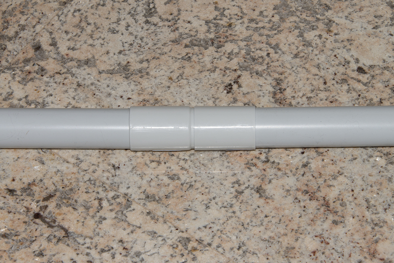 GIUNZIONE PER 2 TUBI DI CONDOTTA DIAMETRO 32 MM PVC LK80432