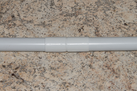 GIUNZIONE PER 2 TUBI DI CONDOTTA DIAMETRO 32 MM PVC LK80432