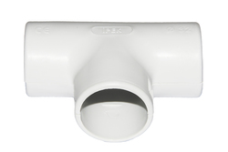 GIUNTO A T PER TUBI DI CONDOTTA DIAMETRO 32 MM PVC LK80432