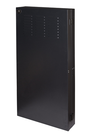 ARMADIO RACK DA MURO VERTICALE 2U 650X1082X115  COLORE NERO PER SERVER PROFONDI FINO A 92 CM