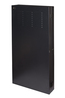 ARMADIO RACK DA MURO VERTICALE 2U 650X1082X115  COLORE NERO PER SERVER PROFONDI FINO A 92 CM