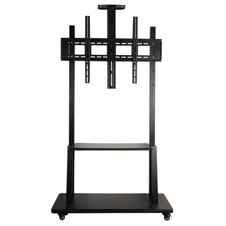 SUPPORTO TV GRANDE FORMATO 42-100" MAX VESA 600X900 CON RIPIANO PER DISPOSITIVI E SUPPORTO TELECAMERA