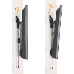 SUPPORTO MONITOR 37"-80" FINO A 50 KG PER PARETI CARTONGESSO LEGNO ECC