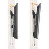 SUPPORTO MONITOR 37"-80" FINO A 50 KG PER PARETI CARTONGESSO LEGNO ECC
