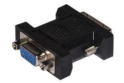 ADATTATORE DVI 24+5 MASCHIO - VGA FEMMINA