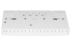 BOX 8 PORTE PER CONNETTORI  FIBRA OTTICA SC SIMPLEX O LC DUPLEX PER APPLICAZIONI FTTH